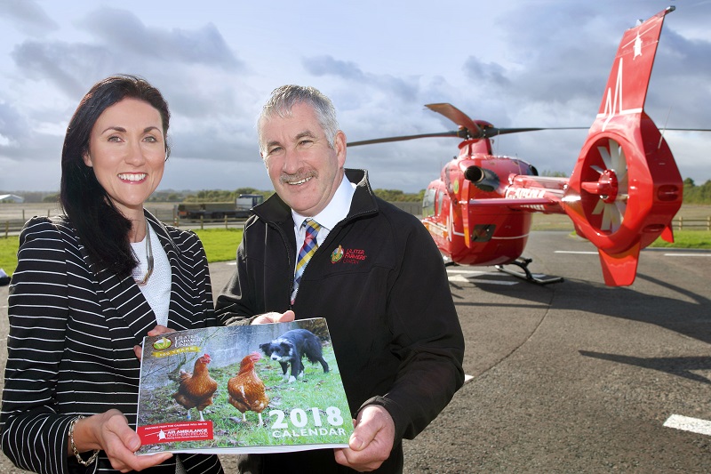 UFU launch centenary charity calendar to support Air Ambulance NI